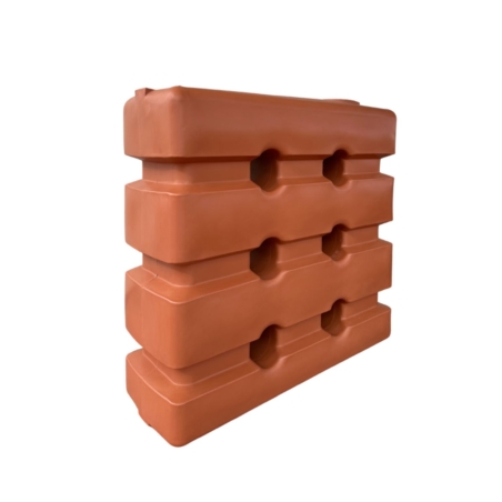 Serbatoio 2000 litri verticale parallelepipedo esterno PE -2