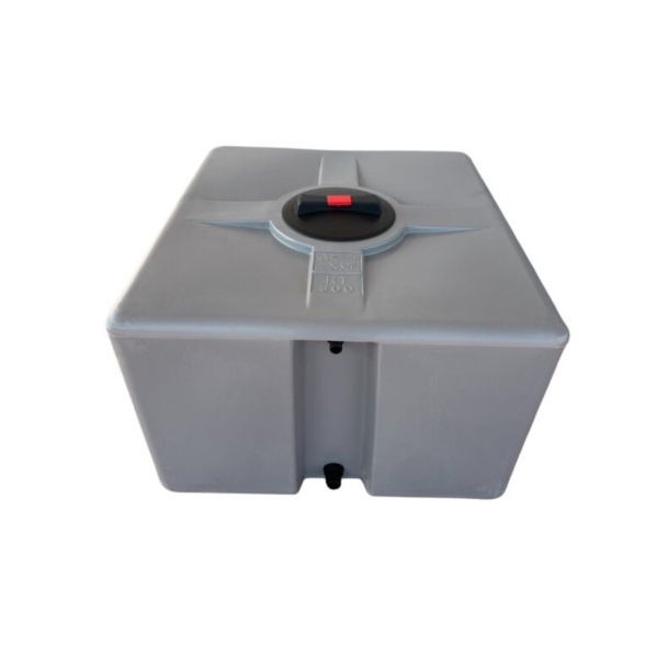 Serbatoio polietilene 300 litri parallelepipedo orizzontale -4