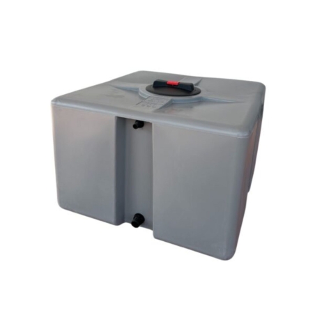 Serbatoio polietilene 500 litri parallelepipedo orizzontale -5