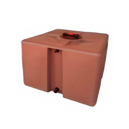 Serbatoio polietilene 500 litri parallelepipedo orizzontale -7