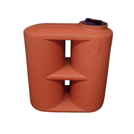 Serbatoio acqua per spazi ridotti 300 l PE atossico da esterno Twin -2