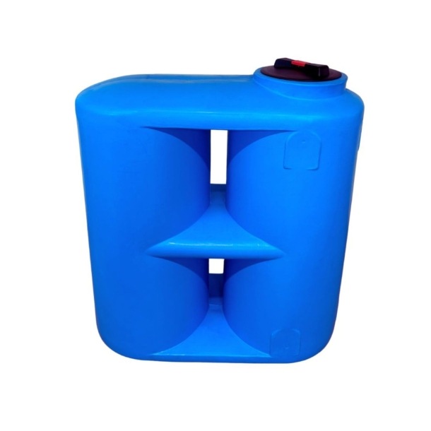 Serbatoio acqua per spazi ridotti 300 l PE atossico da esterno Twin -1