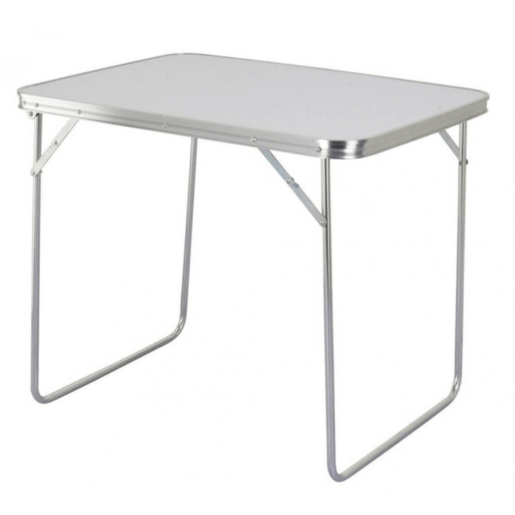 Tavolino da campeggio 80x60cm richiudibile in metallo -3