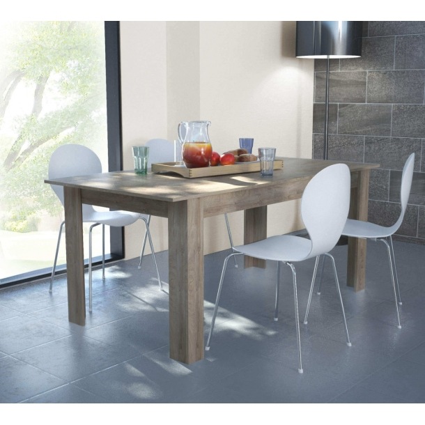 TAVOLO GEMMA ROVERE CHIARO