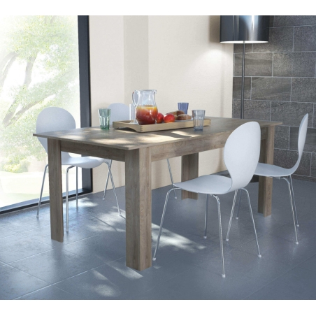 TAVOLO GEMMA ROVERE CHIARO