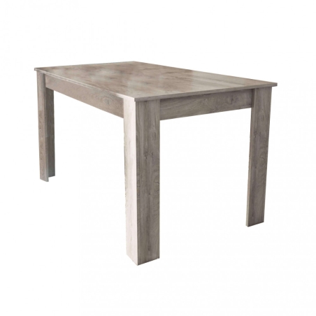 Tavolo da pranzo 140 cm rovere chiaro - Pepper -2