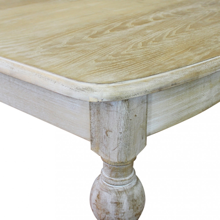 TAVOLO CROSS ROUND 150/190 X 100 NATURALE