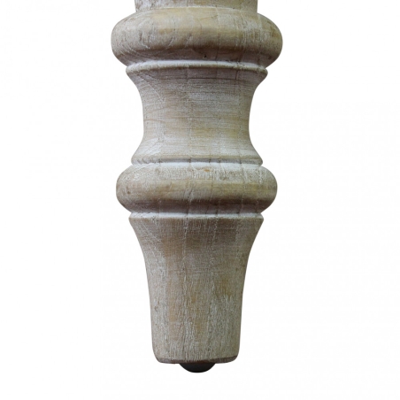 TAVOLO CROSS ROUND 150/190 X 100 NATURALE