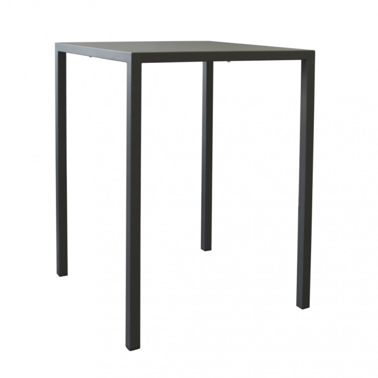 TAVOLO AUTOLIVELLANTE 80 X 80 ANTRACITE ALTO
