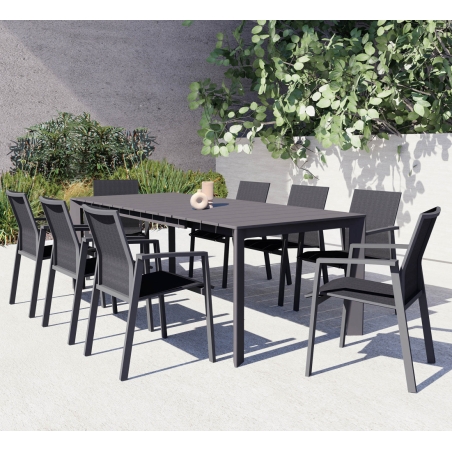 TAVOLO SACRAMENTO 165/215 X 85