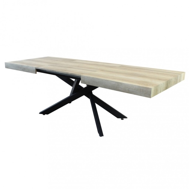 TAVOLO ALLUNGABILE DARREN NATURALE NODATO 160/240 X 90