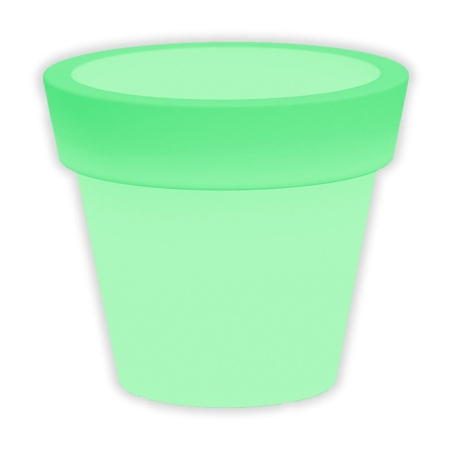 Vaso Luminoso Gemma Bright Monacis - Polietilene Made in Italy -12