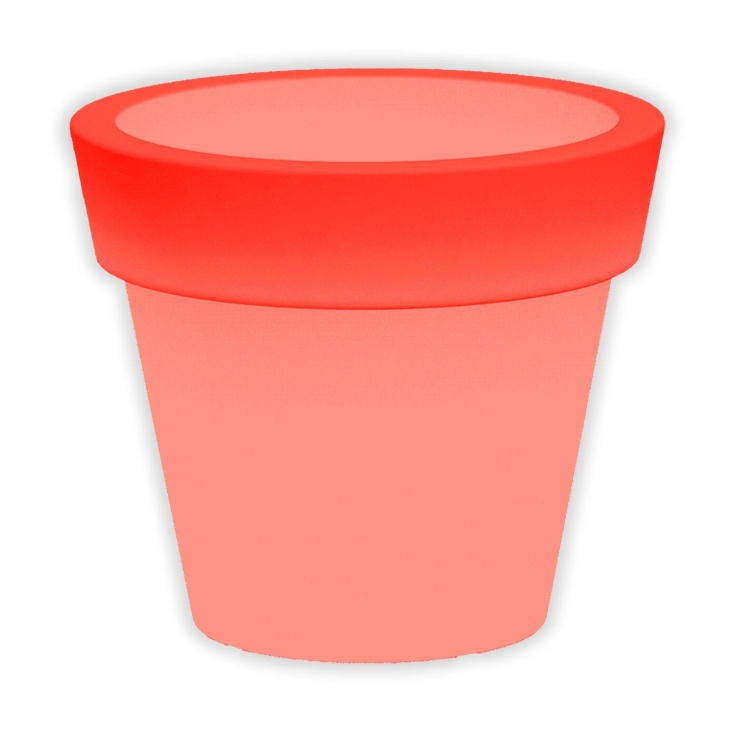 Vaso Luminoso Gemma Bright Monacis - Polietilene Made in Italy -14