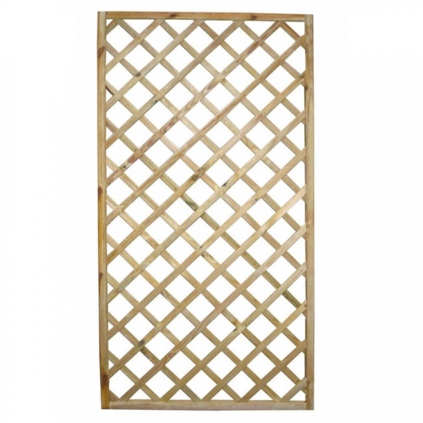 Grigliato in legno 90x180 cm -1