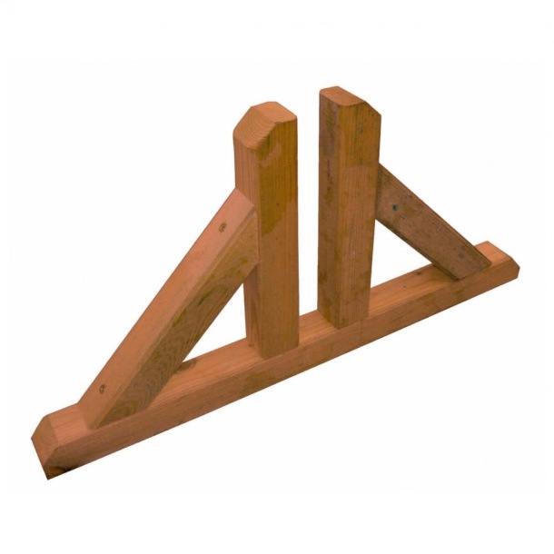 Piedino Doppio Sostegno Griglia 60 x 4,5 x 30 cm - Robusto e ResistenteEDILIAMO EDENYA