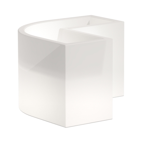 Vaso luminoso led angolare Flowerpot Bright Monacis -3