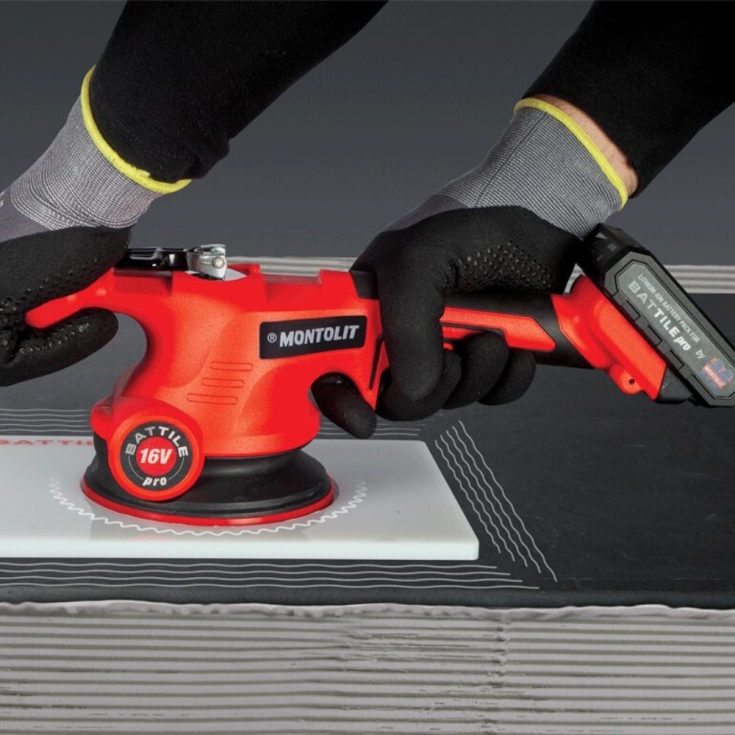 Ventosa battente Battile Pro 2 batterie MontolitMONTOLIT