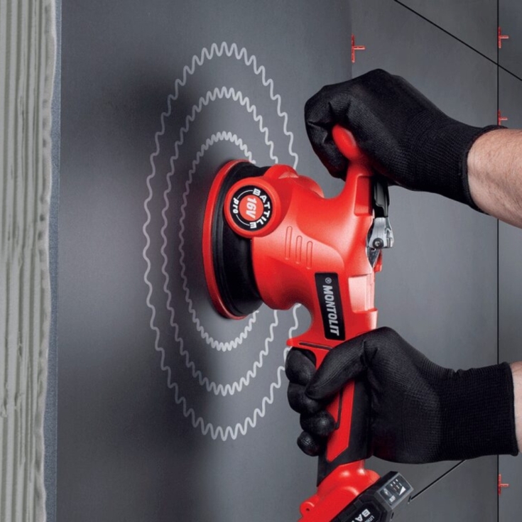 Ventosa battente Battile Pro 2 batterie MontolitMONTOLIT