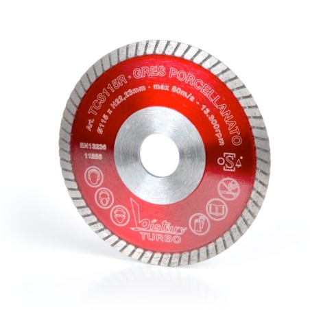Disque diamanté pour grès et céramique TCS115R Montolit -2