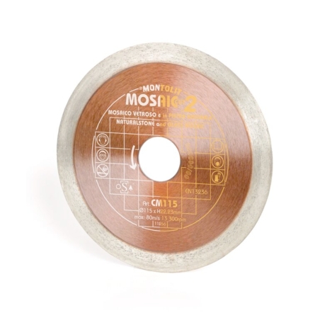 Disco diamantato mosaico 115 mm CM115 Montolit -1