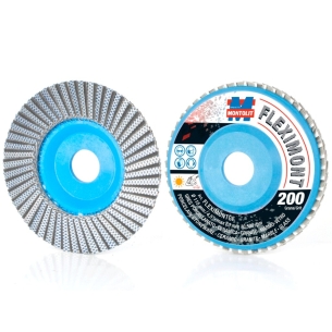 Platorello lamellare grana fine 200 Montolit FLEXIMONTGF -1