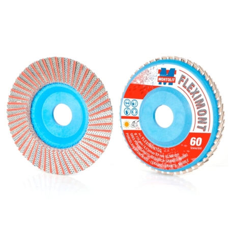 Disco diamantato lamellare grana grossa 60 Montolit FLEXIMONTGF -3