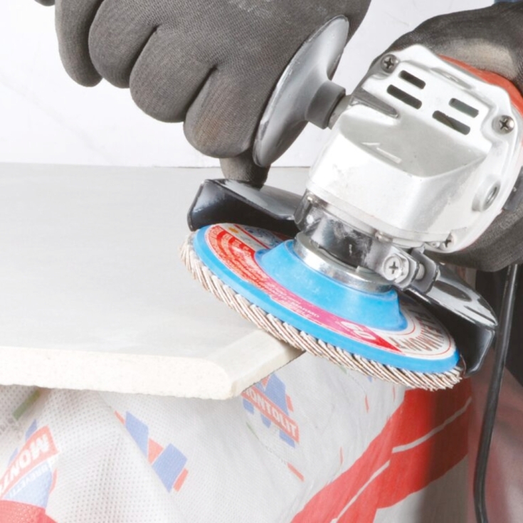 Disco diamantato lamellare grana media 120 Montolit FLEXIMONTGM -4