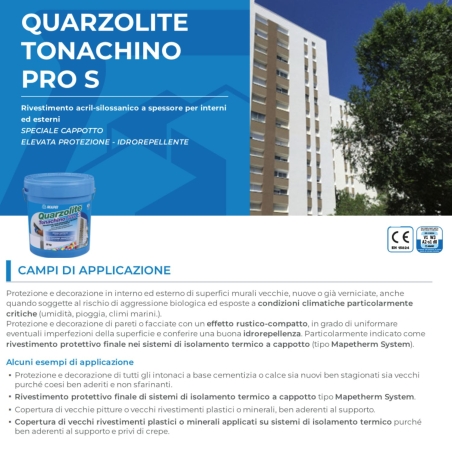 MAPEI QUARZOLITE TONACHINO PRO S speciale cappotto 25kg 1.2 -2