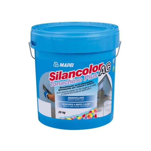 MAPEI SILANCOLOR AC TONACHINO PLUS Rivestimento acrilsilossanico 25Kg -1