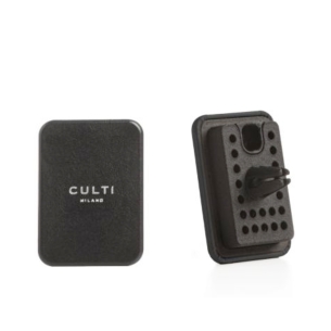 Profumatore Auto Culti in pelle nera - Mediterranea