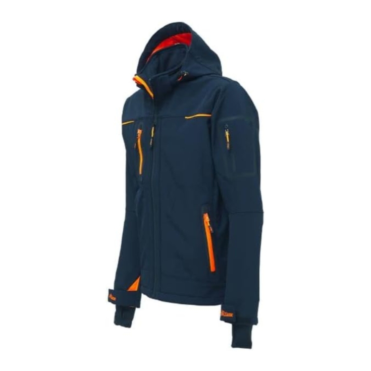Giacca SPACE UPower in Softshell deep blue - FU187DBU-POWER