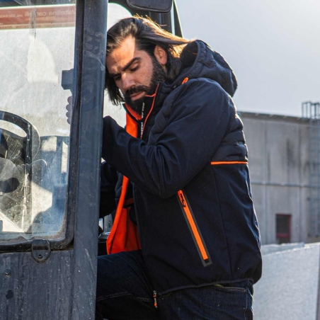 Giacca Spock Upower Ibrida Traspirante e Antivento - FU213DBU-POWER