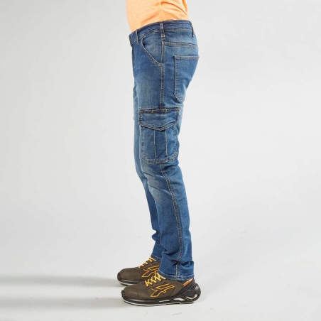 Jeans cargo da lavoro U-Power TOMMI -2