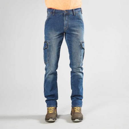 Jeans cargo da lavoro U-Power TOMMI -1