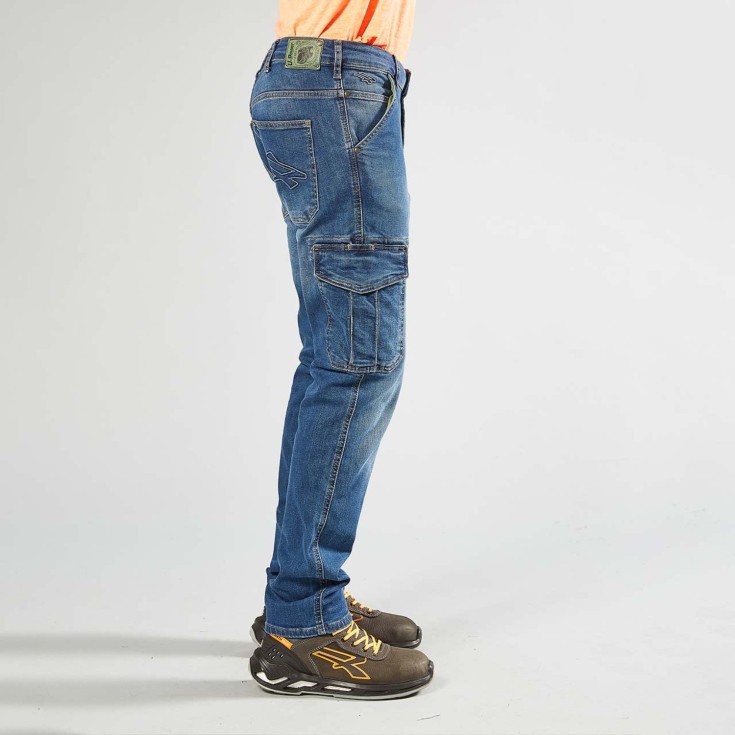 Jeans cargo da lavoro U-Power TOMMI -4