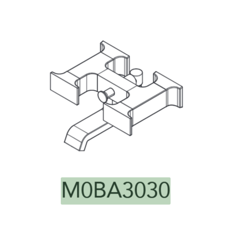 Miscelatore vasca M0BA3030 Type-Face RitmonioRITMONIO