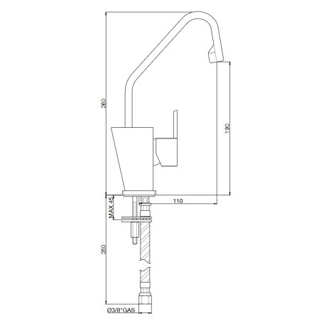 Miscelatore lavabo Vanity V142 GaboliGABOLI LUIGI