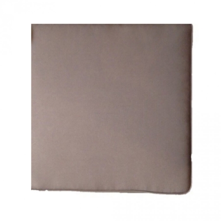 Cuscino in Poliestere 50x45cm spesso 4cm sfoderabile Tortora Real