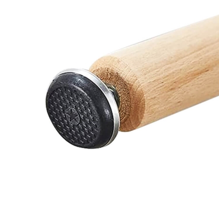 Tavolo rotondo da pranzo 120cm con gambe in legno - LIONE