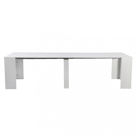 Tavolo consolle allungabile fino a 300 cm quercia chiaro con venature - Dave