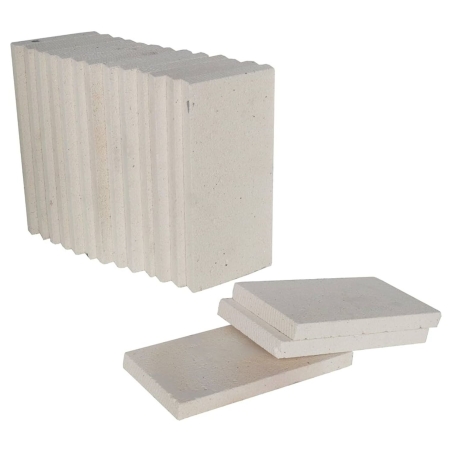 Tavella Refrattaria 20x30x3cm per camini e barbecue