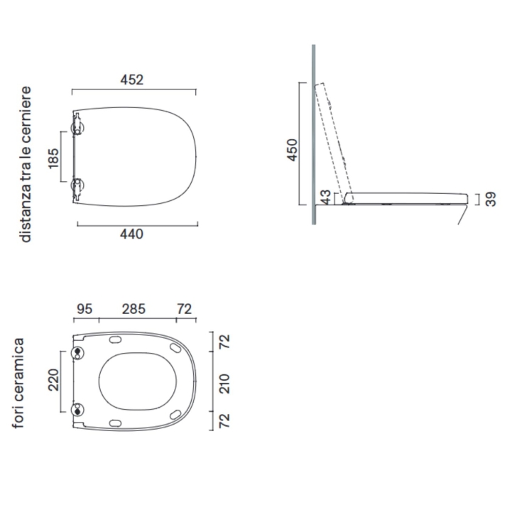 Copriwc Soft Close Alvea Catalano