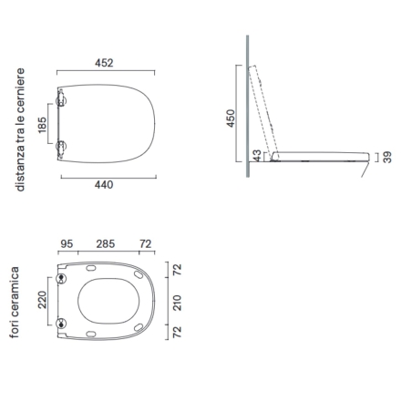 Copriwc Soft Close Alvea Catalano