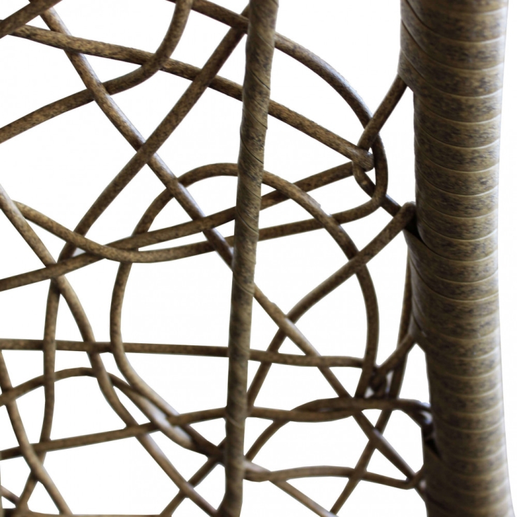 Poltrona sospesa a dondolo in wicker...