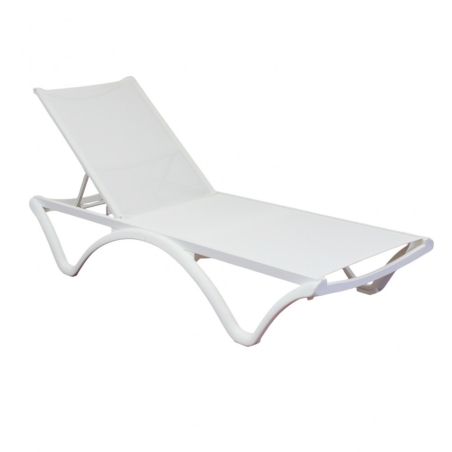 copy of Lettino prendisole Taupe Alluminio MADISON