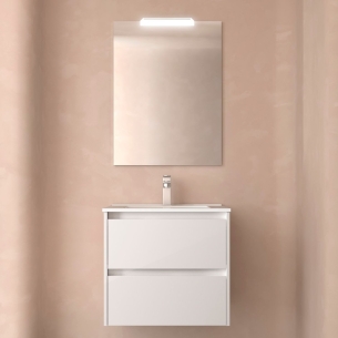 Mobile sospeso bagno bianco lucido 70x46cm Noja 700 Salgar | CompetoSALGAR