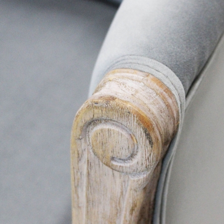 DIVANO COLEMAN IN VELLUTO GRIGIO