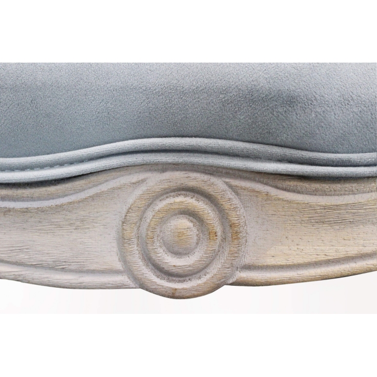 DIVANO COLEMAN IN VELLUTO GRIGIO