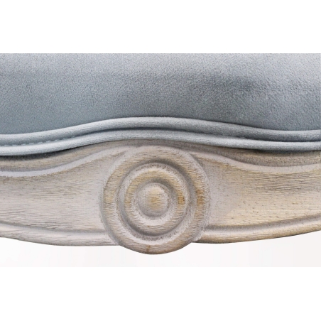 DIVANO COLEMAN IN VELLUTO GRIGIO