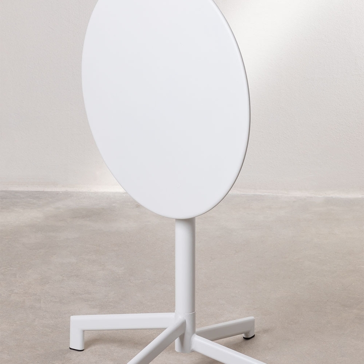 Tavolo Vega Ø 60 - Bianco